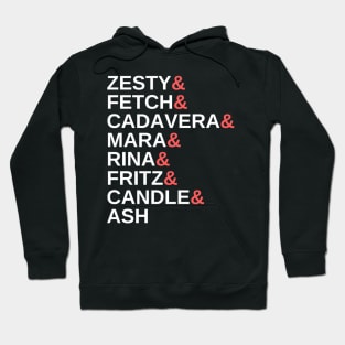 (Dr. Zesty Series) Ampersands (Black) Hoodie